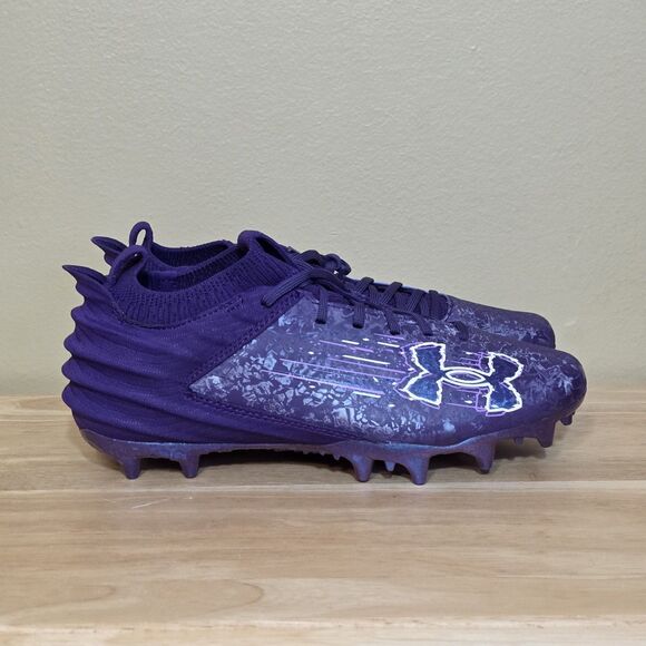 Under Armour Blur Smoke 2.0 MC Suede Football Cleats Purple 3037978-500 Men\'s 8 main image 5